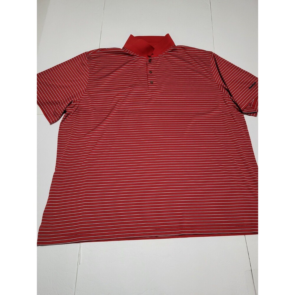 (#L6) Reebok Golf Play  Polo Shirt Short Sleeve Rrd Size Men's 4XLT